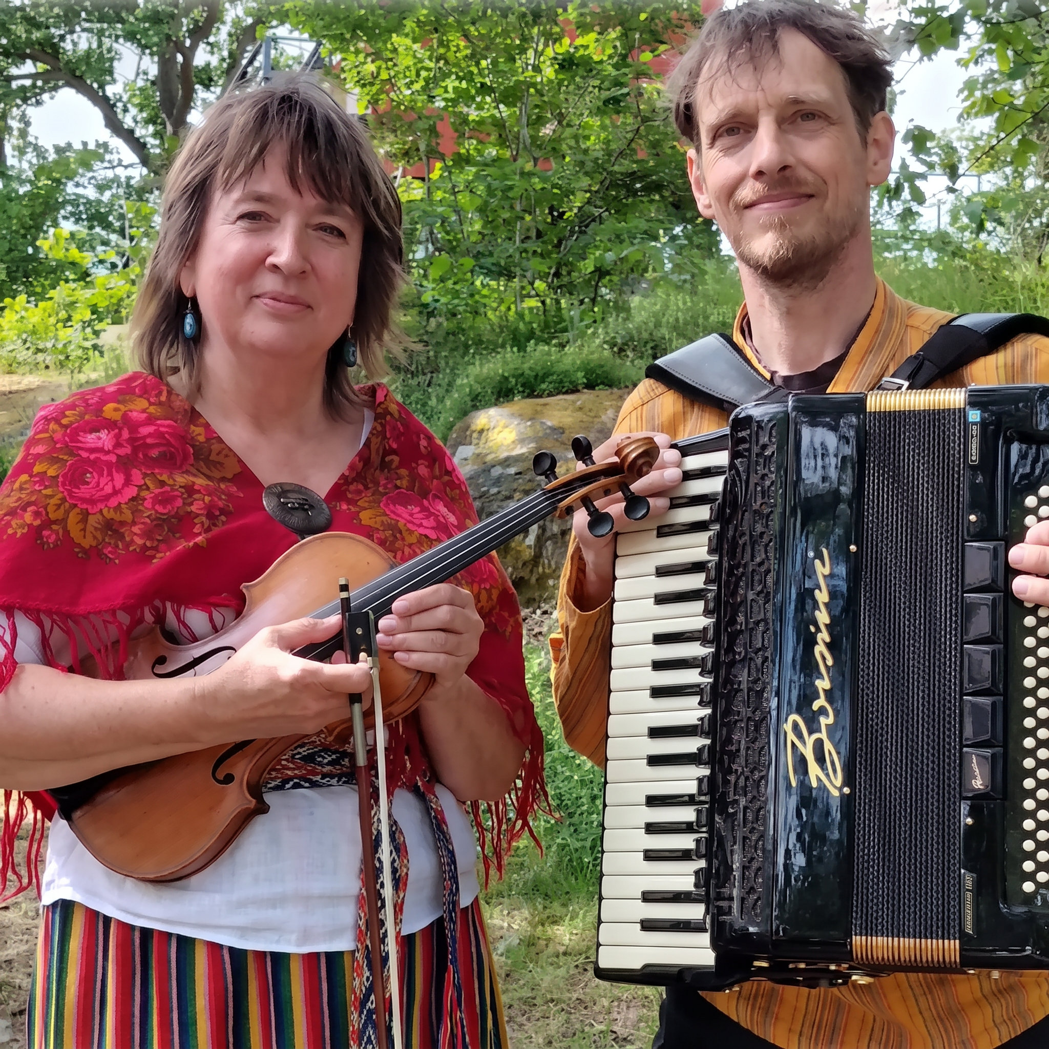Liina och Jörg folkmusik duo